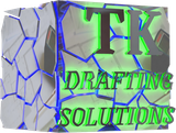 TK Drafting Solutions logo