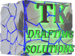 TK Drafting Solutions logo
